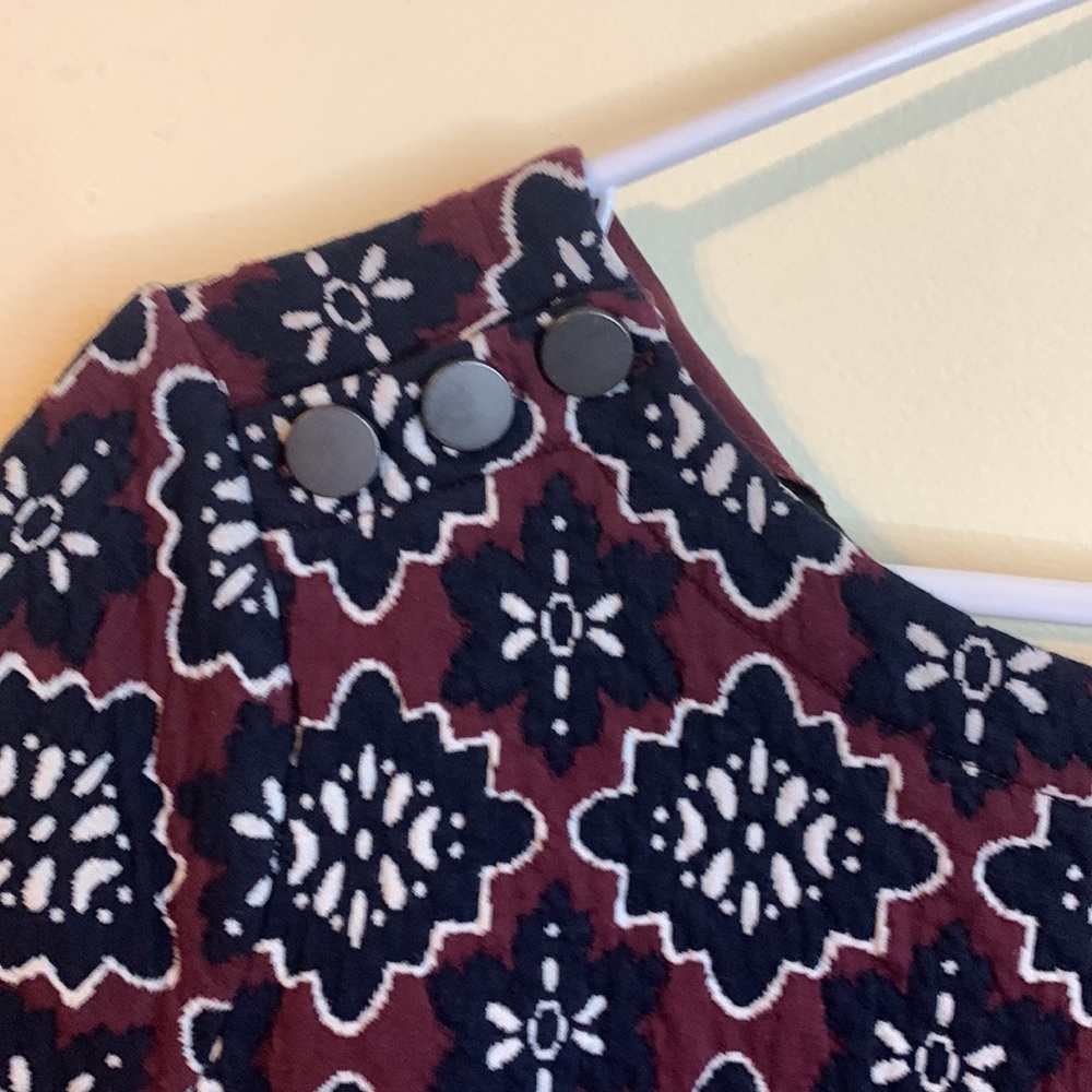 Very pretty print knee length dress - Picture 4 of 7
